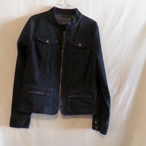 Apostrophe Womens Dark Blue  Denim Jacket – Size 14